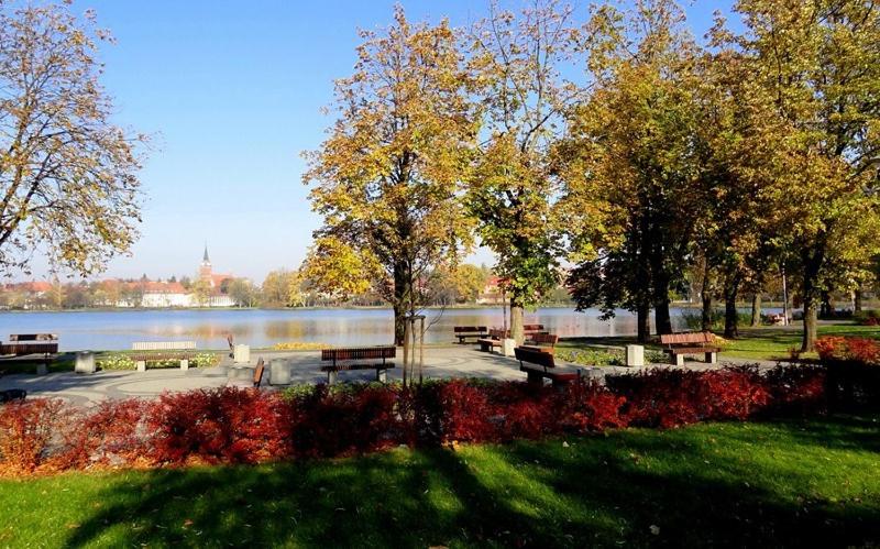 Výhled na řeku, která protéká v blízkosti hotelu