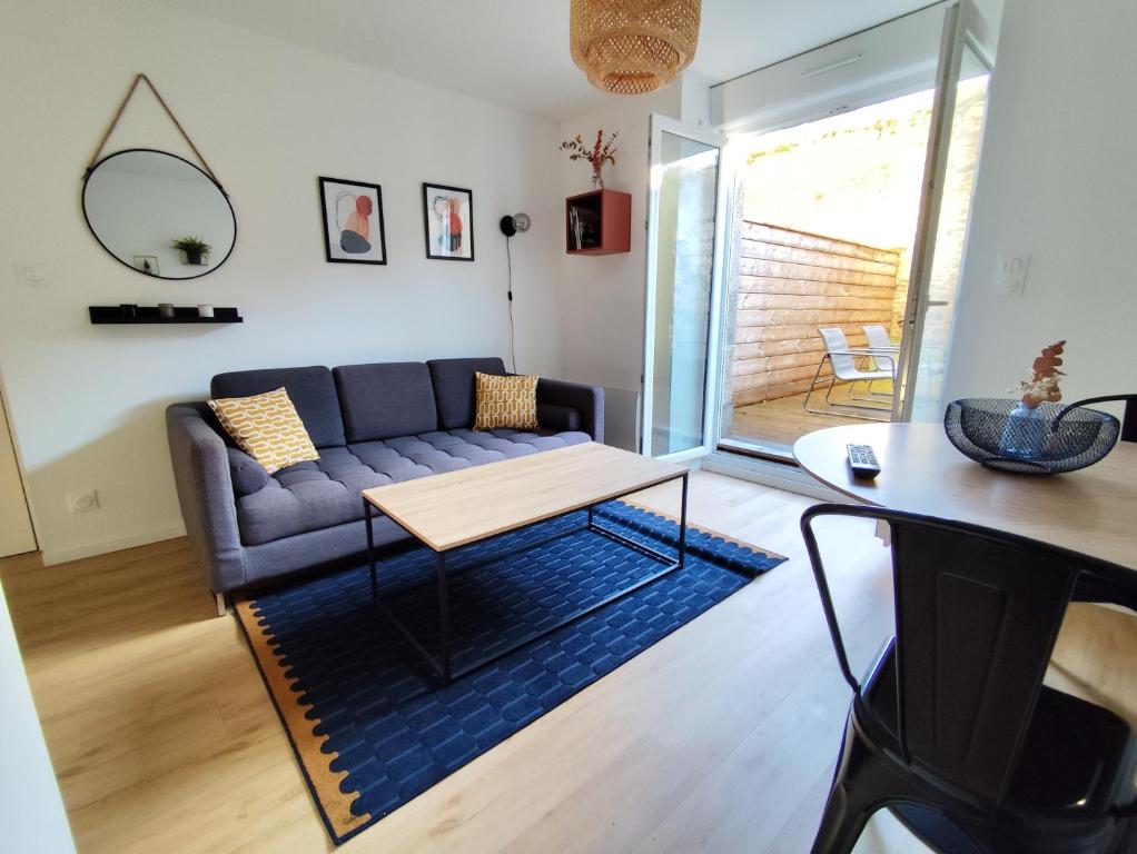 Photo de la galerie de l'établissement T1 Grand confort avec terrasse privée, à Brest