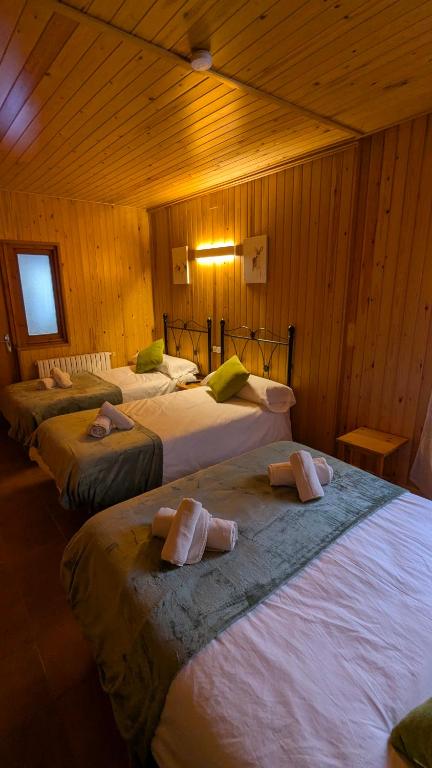 Posteľ alebo postele v izbe v ubytovaní Camping Solau