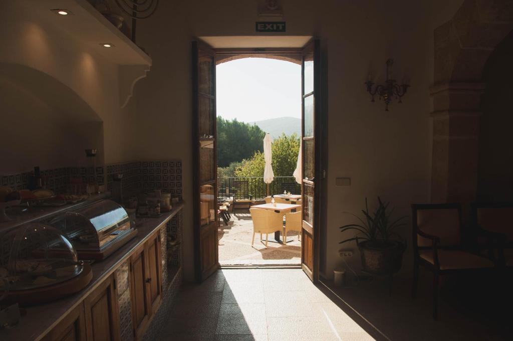 Posezení v ubytování Finca Can Estades