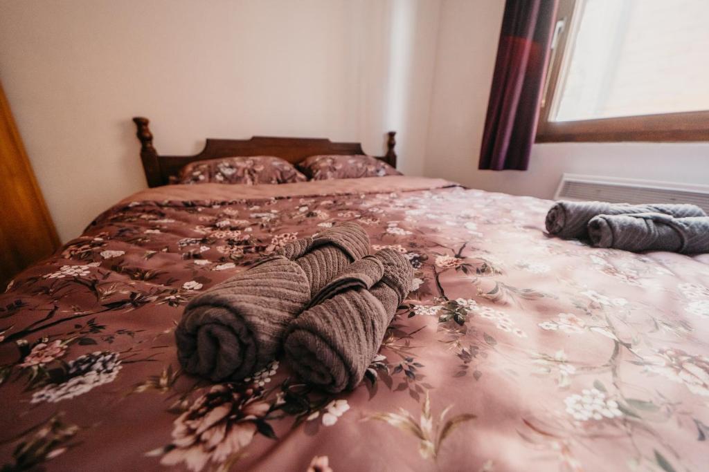 Postel nebo postele na pokoji v ubytování Planinska kuća Tasić, Tara