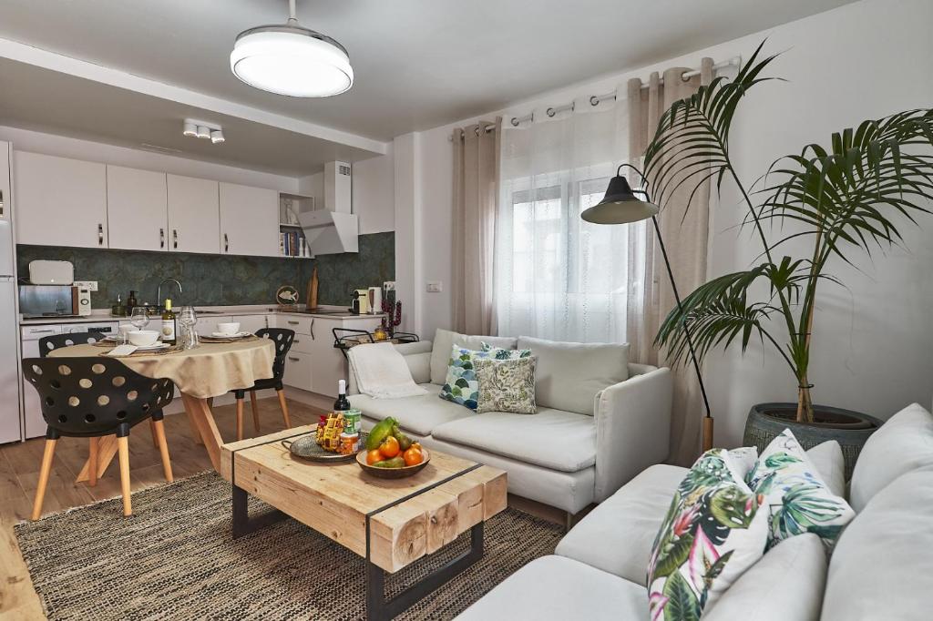 Kuchyň nebo kuchyňský kout v ubytování Albacora Apartment