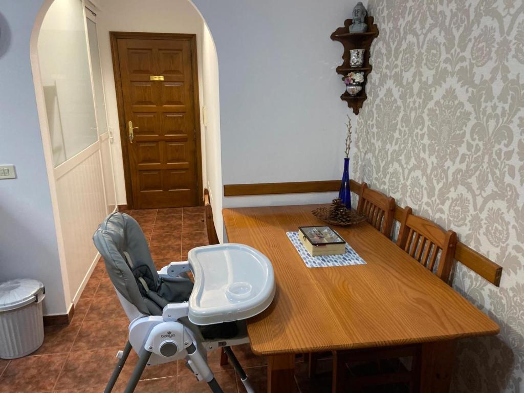 Część wypoczynkowa w obiekcie Apartamento Mar y Montaña