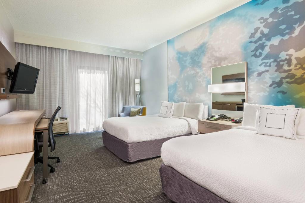 Courtyard by Marriott Wilmington/Wrightsville Beach - Camera Doppia Con Due Letti Matrimoniali
