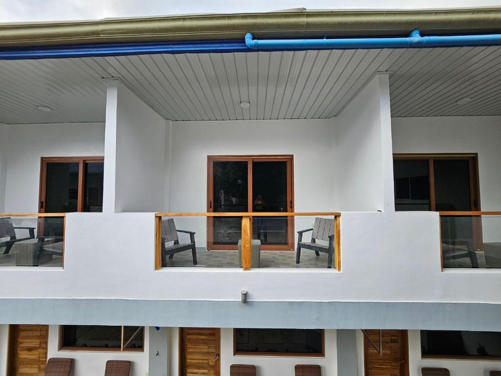 Balkón nebo terasa v ubytování Oceanholic Diving Resort