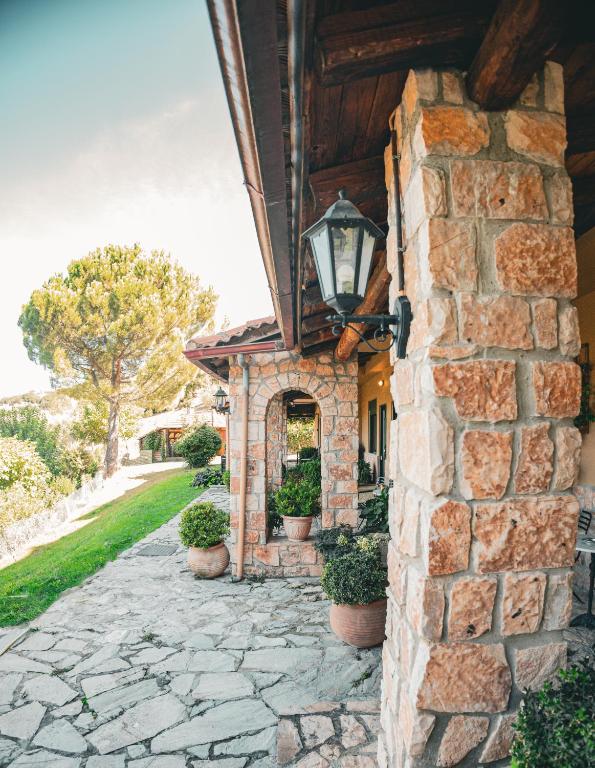 Zahrada ubytování Aphrodite's Inn Kalavrita
