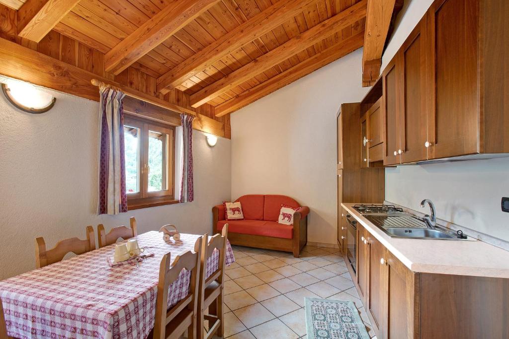 Nhà bếp/bếp nhỏ tại Maison Godioz - Appartamento 6