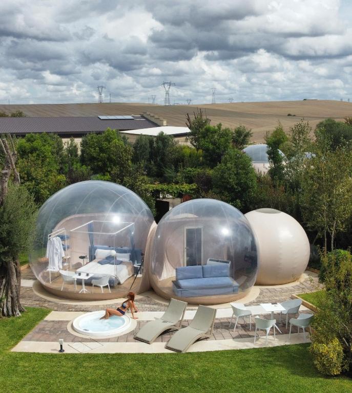 Tenuta Danesi - Bubble Room - Burbuja transparente en Matera