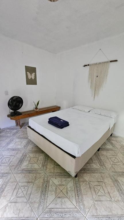 Postel nebo postele na pokoji v ubytování LahSelva Pousada e Hostel