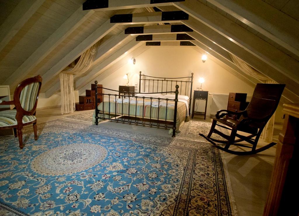 Postel nebo postele na pokoji v ubytování Melinas Boutique Hotel B&B