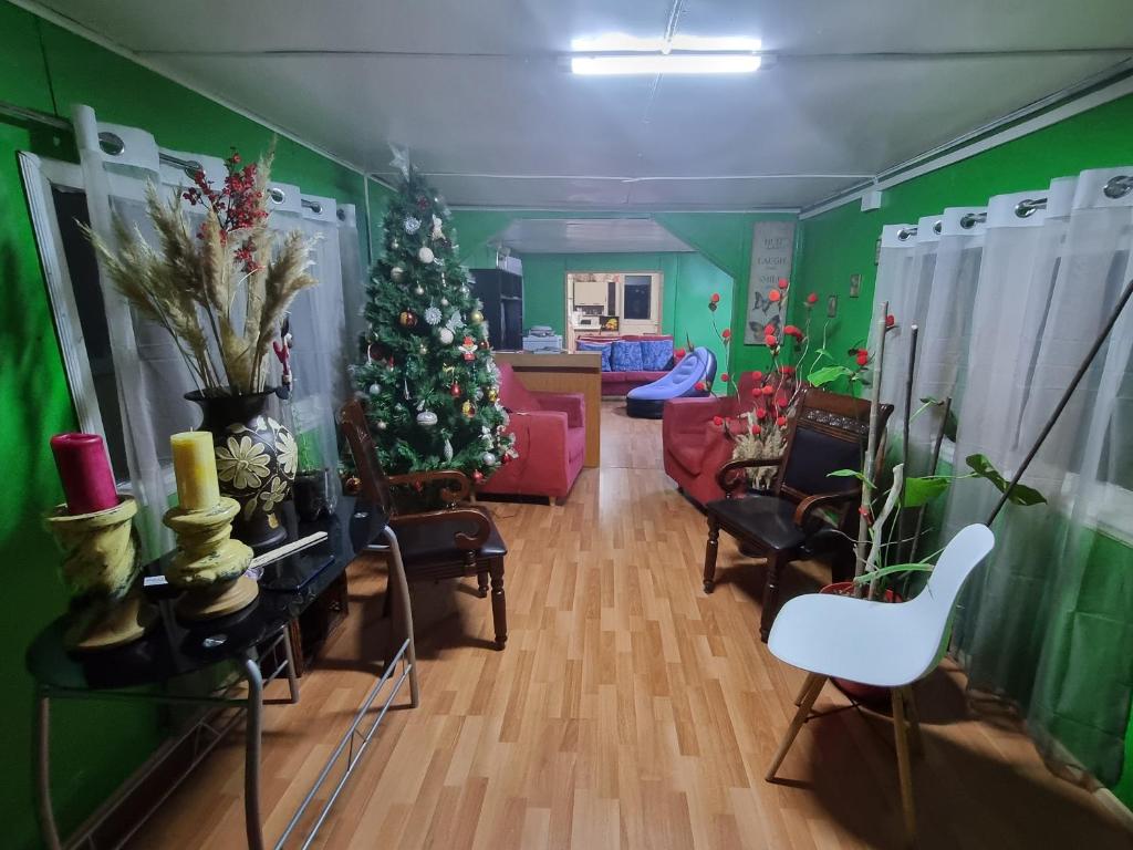 Posezení v ubytování Hospedaje Residencial Atenas