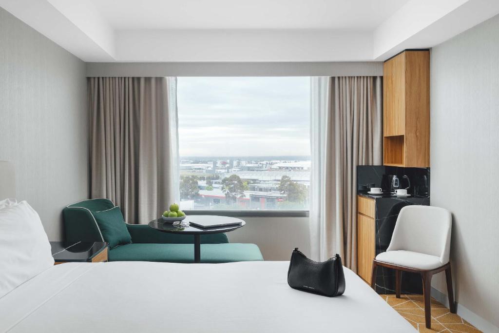Postel nebo postele na pokoji v ubytování Mantra Melbourne Airport