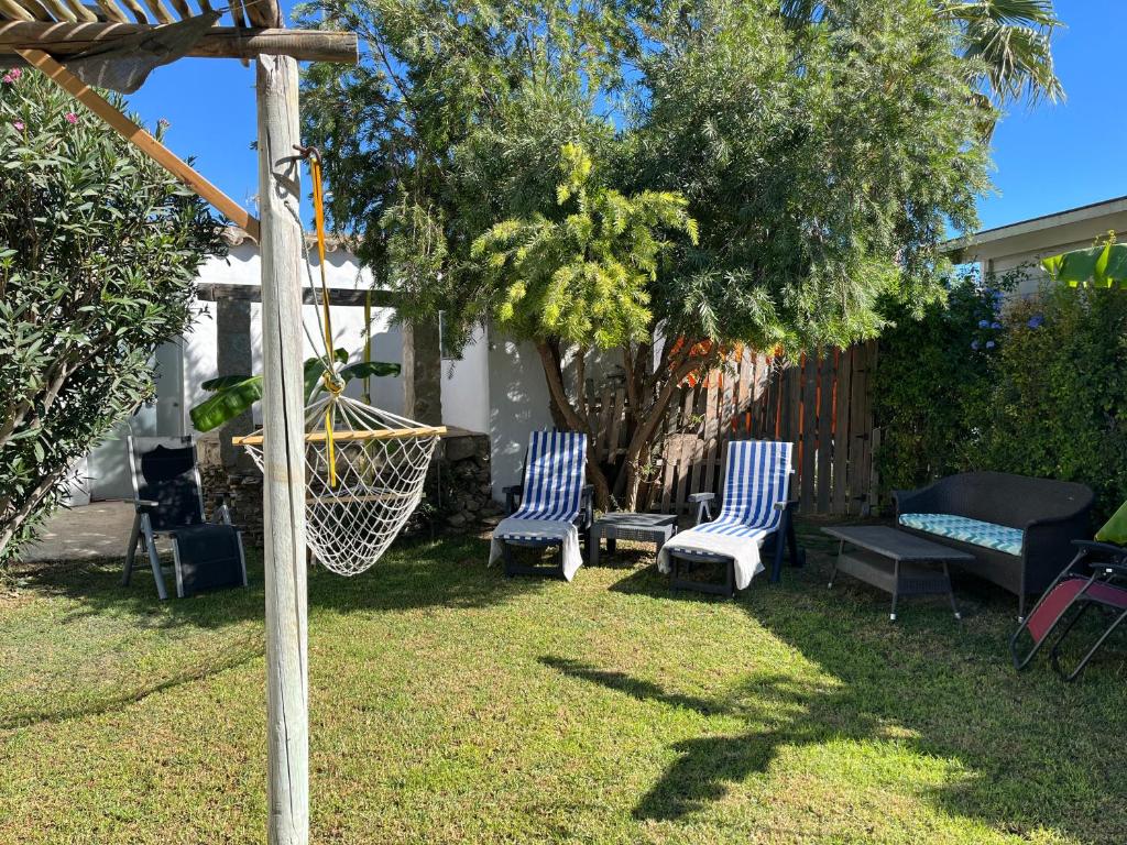 Zahrada ubytování Chalet Duna