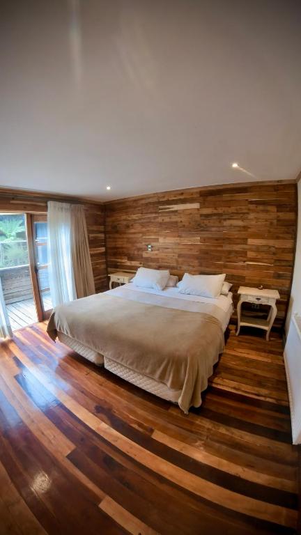Postel nebo postele na pokoji v ubytování Hotel Agua Nativa