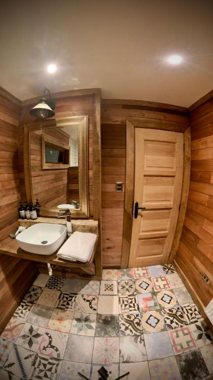 Koupelna v ubytování Hotel Agua Nativa