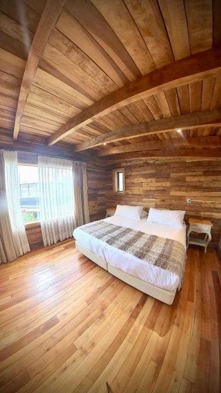 Postel nebo postele na pokoji v ubytování Hotel Agua Nativa