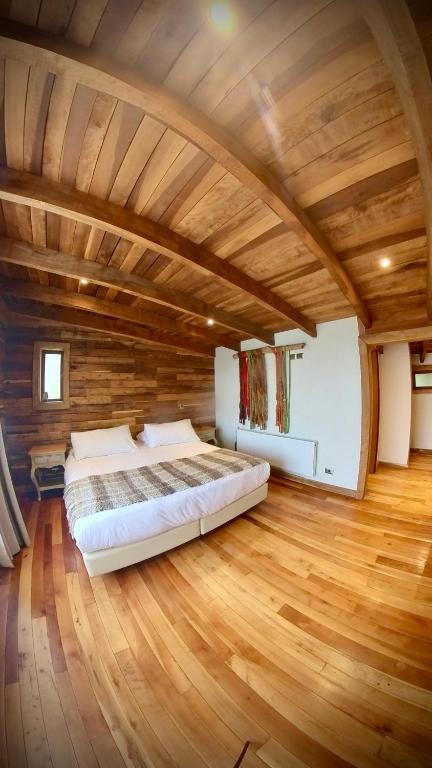 Postel nebo postele na pokoji v ubytování Hotel Agua Nativa