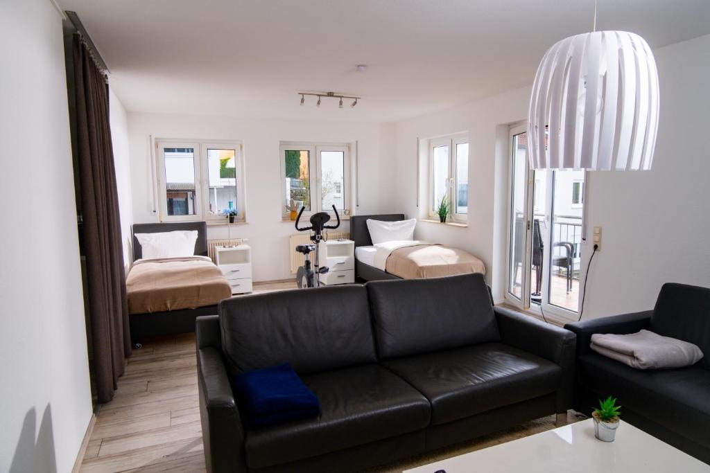 Posezení v ubytování Maisonette 1