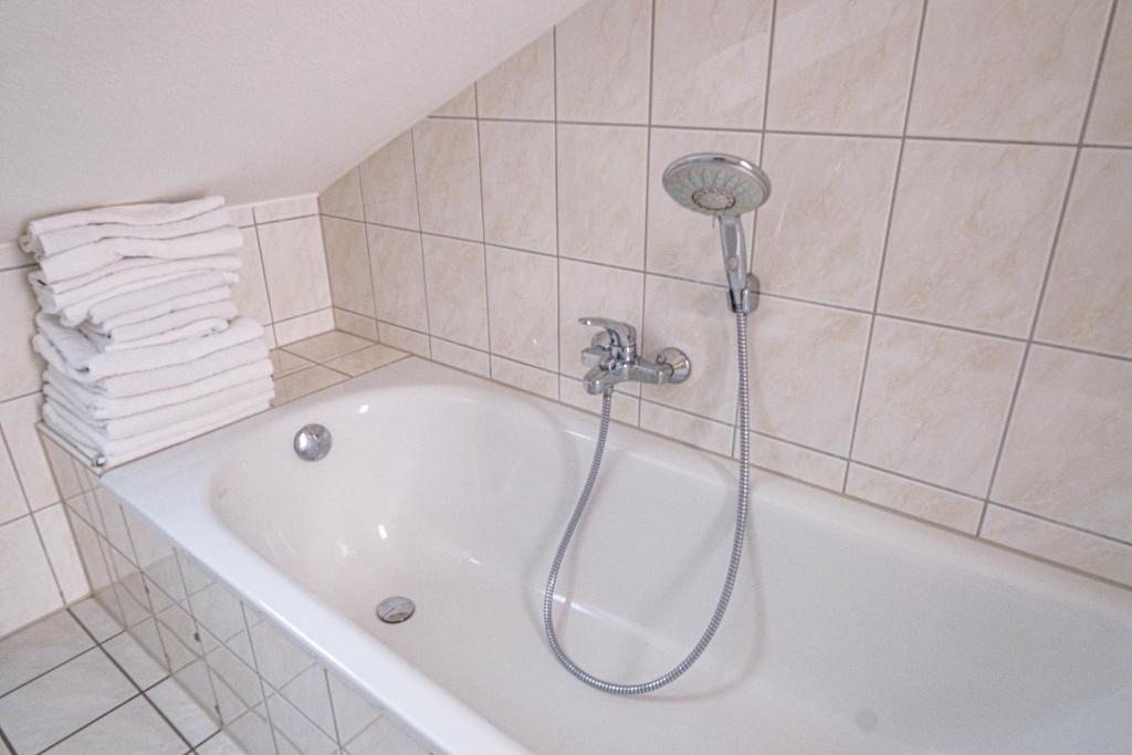 Koupelna v ubytování Maisonette 1