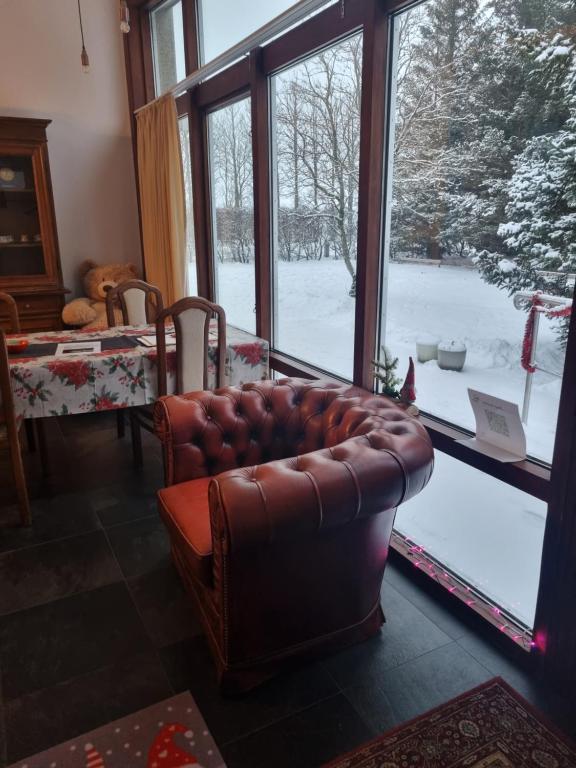 Posezení v ubytování Spói Guesthouse