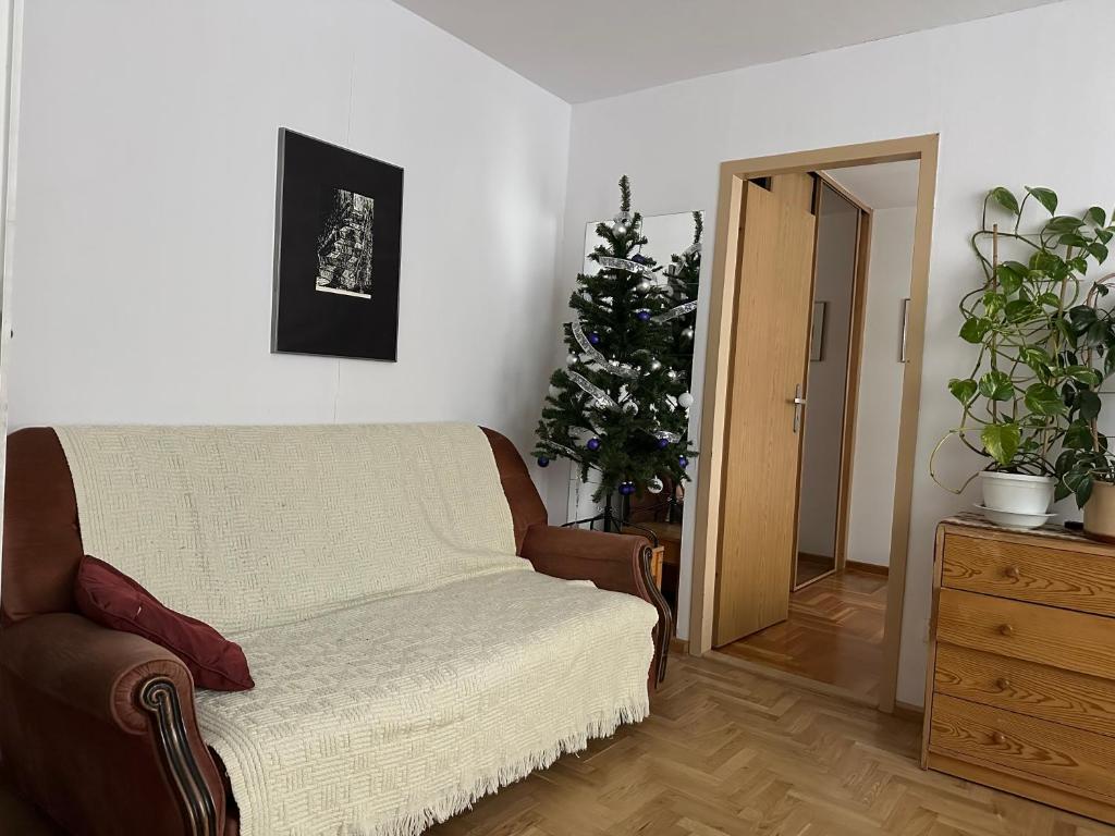 Posezení v ubytování U Aluśki