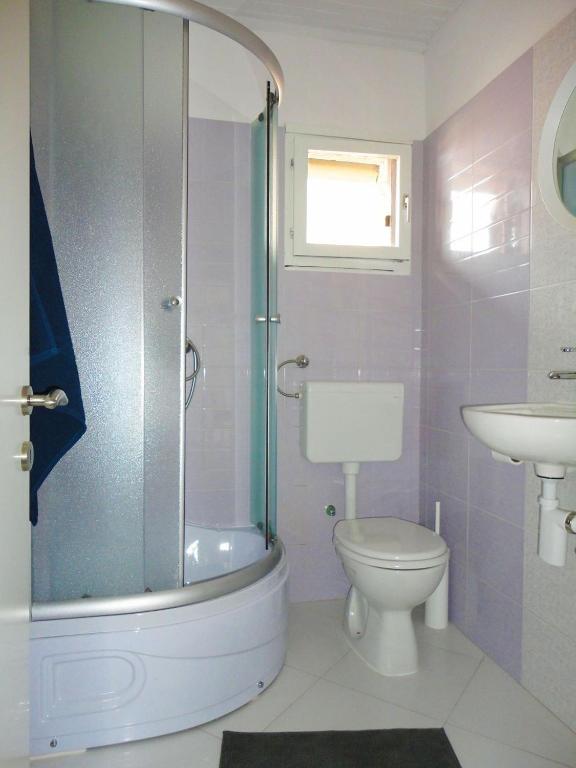 Koupelna v ubytování Apartment Petar