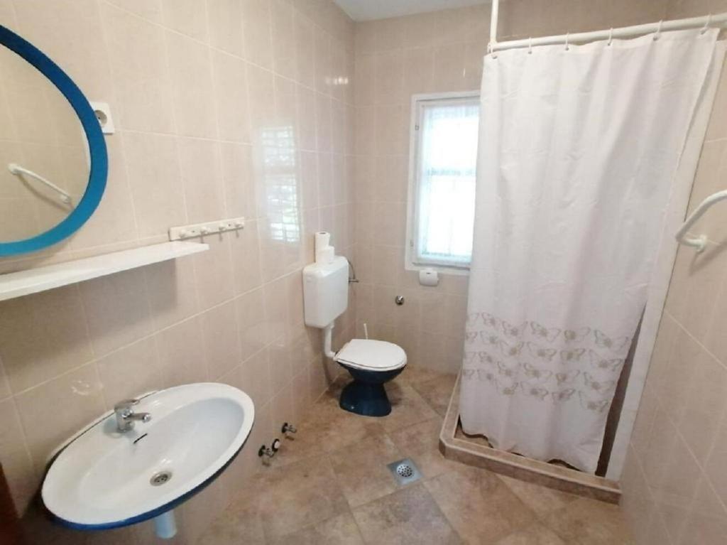 Koupelna v ubytování Apartment Petar