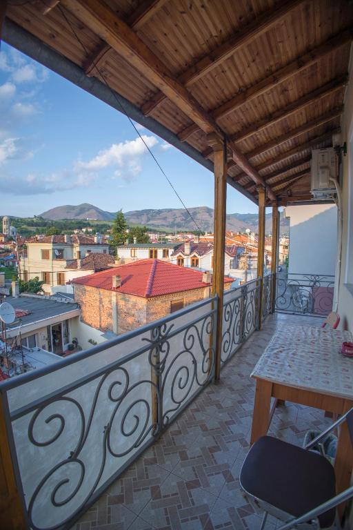 Balkón nebo terasa v ubytování Vila Visi Hotel
