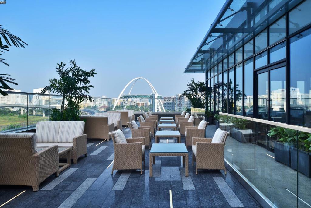 Posezení v ubytování Fairfield by Marriott Kolkata