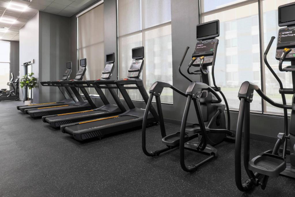 Fitness centrum a/nebo fitness zařízení v ubytování Fairfield by Marriott Inn & Suites Amarillo Central