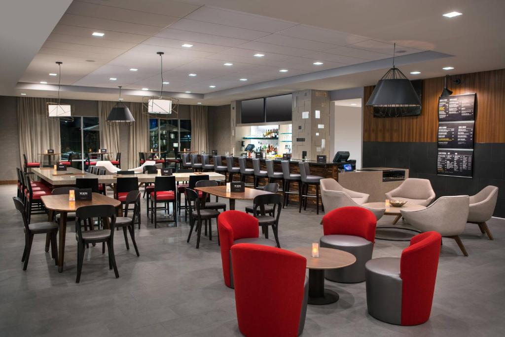 Restaurace v ubytování Courtyard by Marriott Pullman