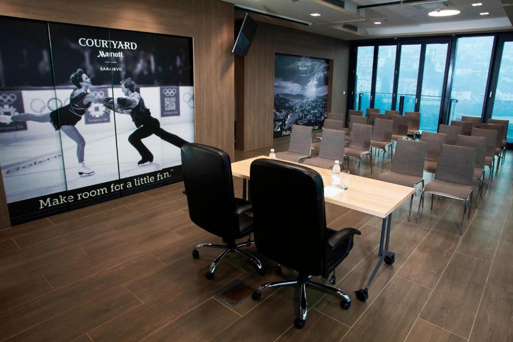 Konferenční prostory v ubytování Courtyard by Marriott Sarajevo