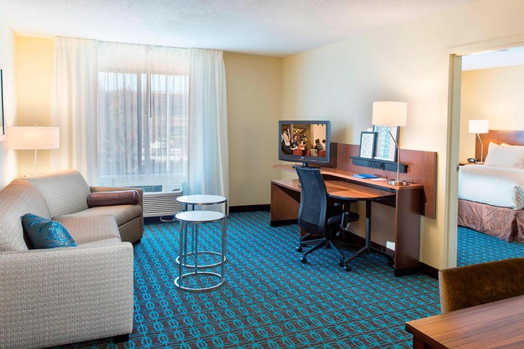 Fairfield Inn & Suites by Marriott Atlanta Buford/Mall of Georgia - Suite King De Un Dormitorio Con Sofá Cama