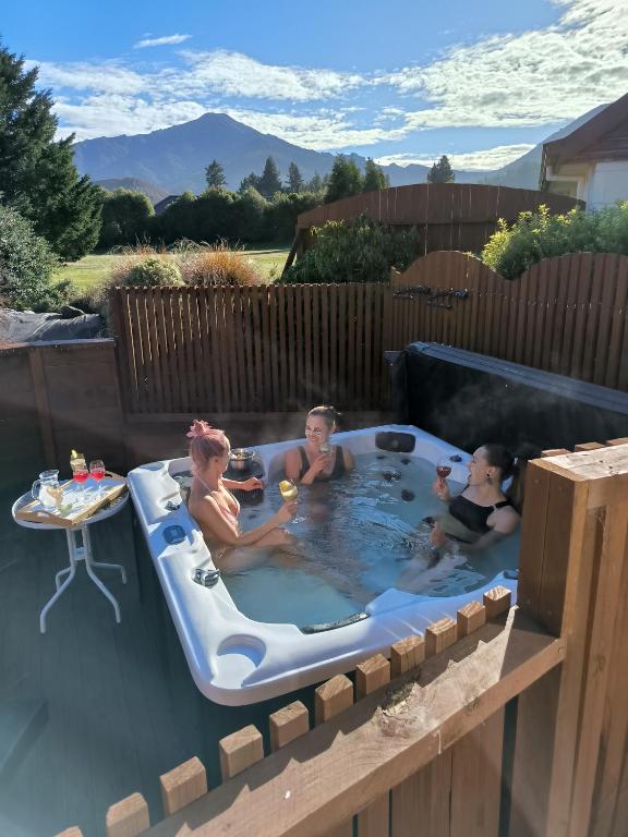 Nespecifikovaný výhled na hory nebo výhled na hory při pohledu z bed and breakfast