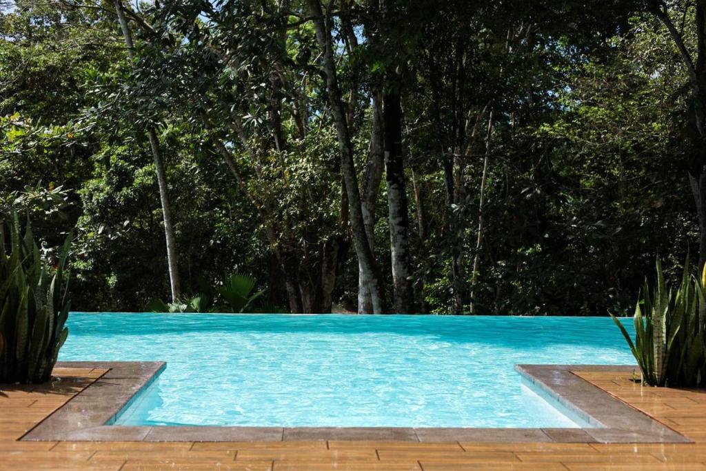 Bazén v ubytování Jungle River Resort nebo v jeho okolí