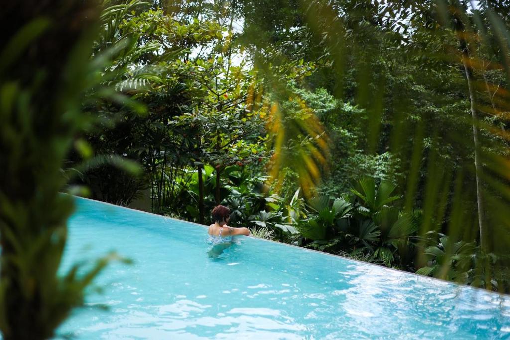 Bazén v ubytování Jungle River Resort nebo v jeho okolí