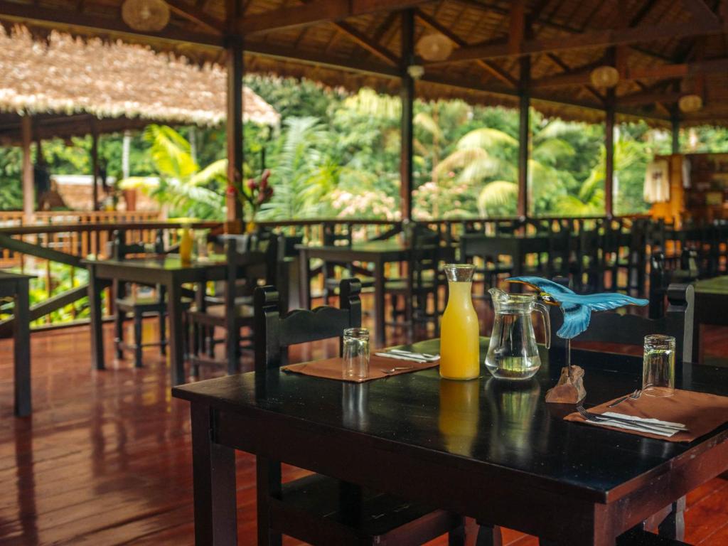Restaurace v ubytování Tambopata Research Center