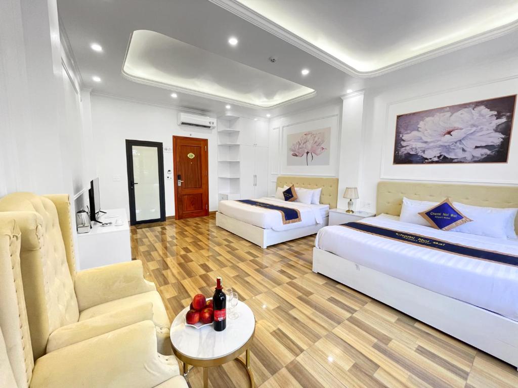 Posezení v ubytování Chemi Hanoi Airport Hotel