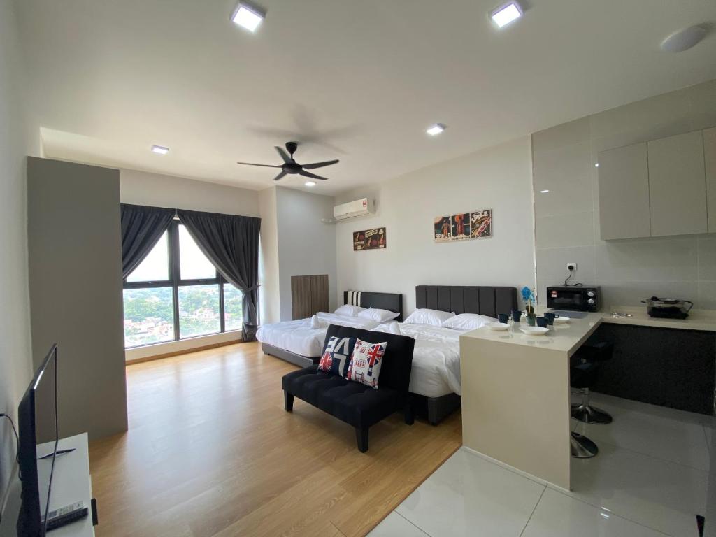 Scenic Country Garden Danga Bay by Lions Bay - Estudio De Apartamento Con Cama Queen