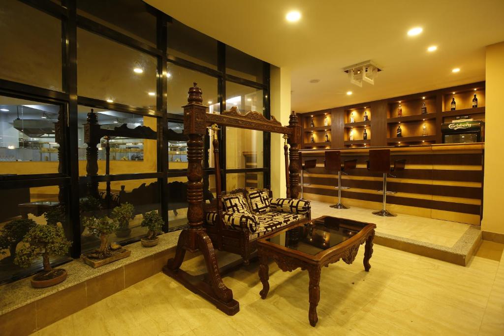 Posezení v ubytování Hotel Arts Kathmandu