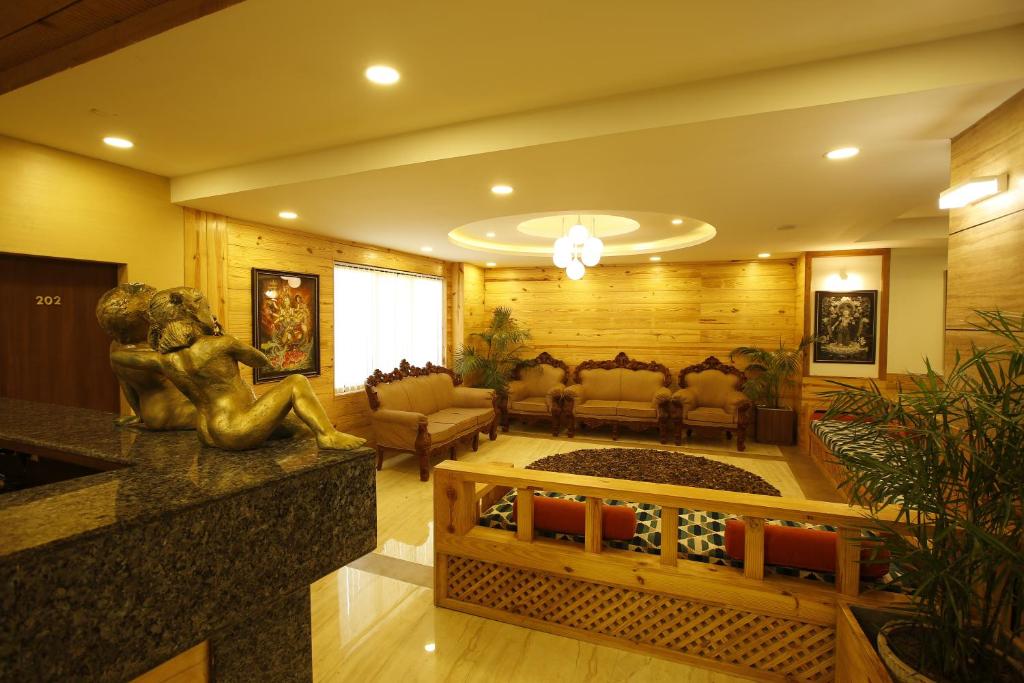 Posezení v ubytování Hotel Arts Kathmandu