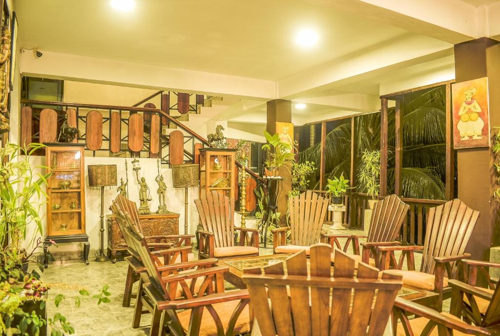 Posezení v ubytování Hotel Sunray