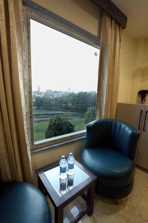 Posezení v ubytování Hotel GC Grand Inn