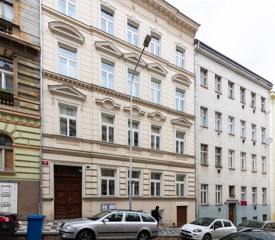 Budova, kde se apartmán nachází