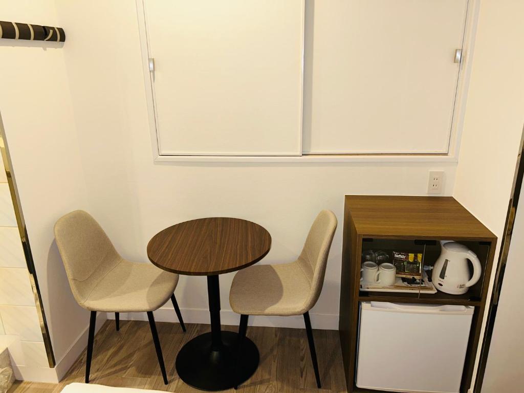 Příslušenství pro přípravu čaje a kávy v ubytování Hotel PRINCESS2 -adult only-
