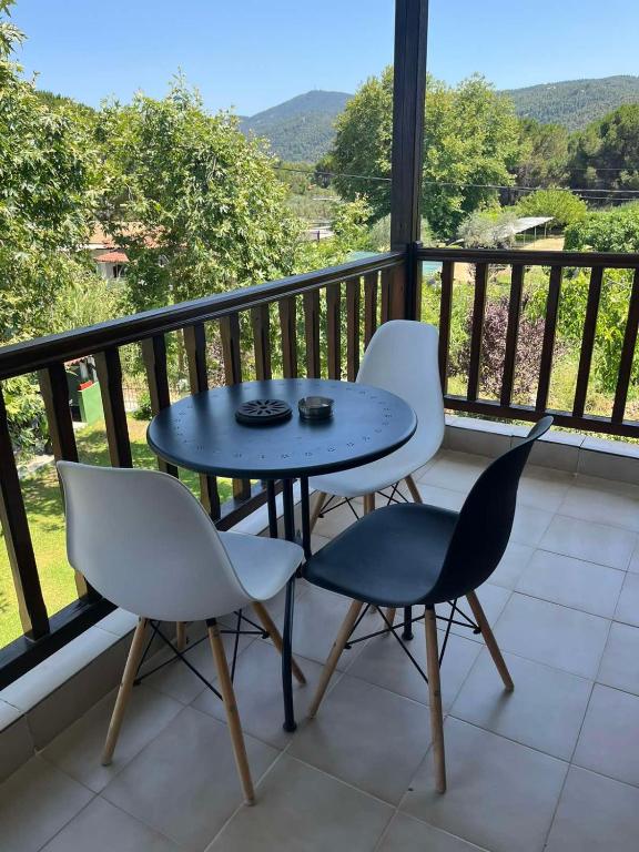 Výhľad na hory alebo výhľad na hory priamo z apartmánu