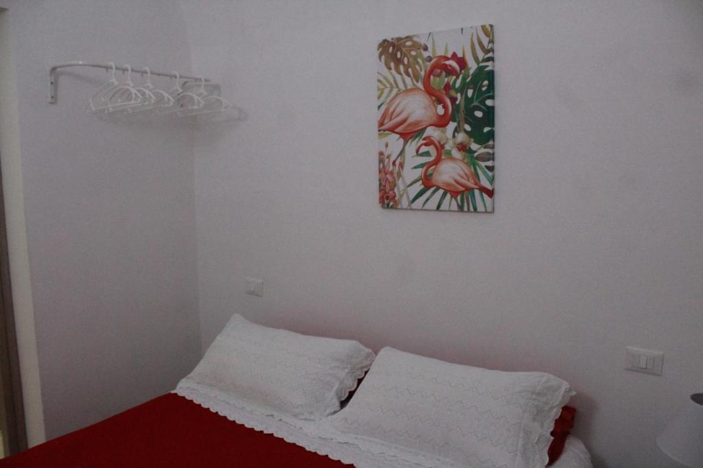 A bed or beds in a room at casa salusa