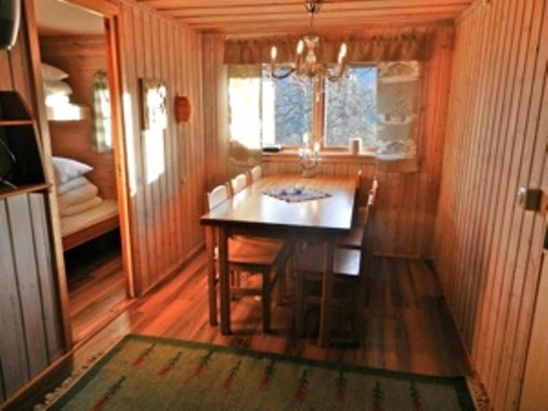 Postel nebo postele na pokoji v ubytování Fjällhalsen Cottages