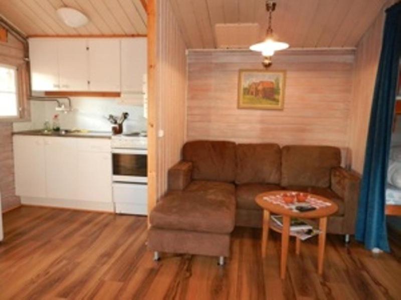 Kuchyň nebo kuchyňský kout v ubytování Fjällhalsen Cottages