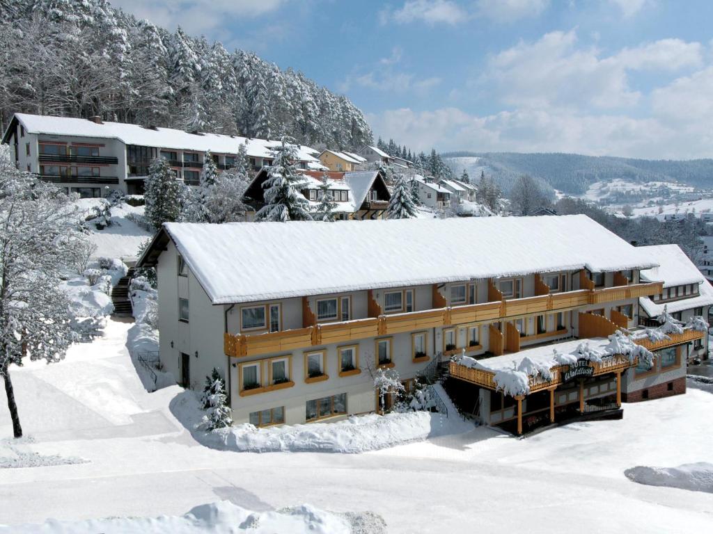 Hotel Waldlust v zimě